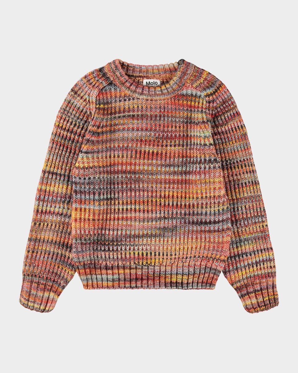 Boy's Bosse Space-Dyed Sweater, Size 3T-6